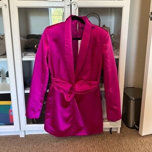 Zra magenta dress
